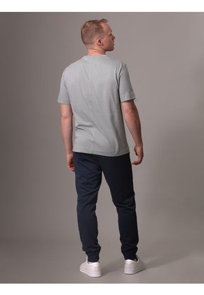 Camiseta Gris Manga Corta Calvin Klein