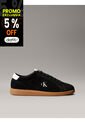 Tenis Negro Cupsole De Cuero Calvin Klein de Calvin Klein