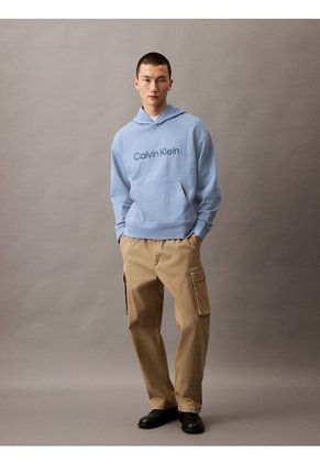 Buzo Multicolor Con Capota De Felpa Con Logo Estándar Calvin Klein