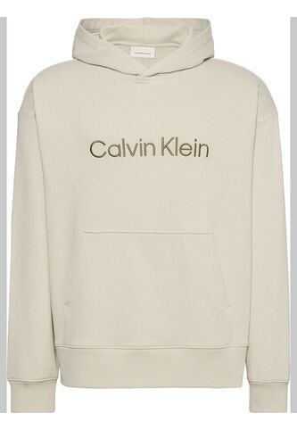 Buzo Verde Con Capota De Felpa Con Logo Estándar Calvin Klein Calvin Klein