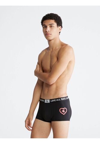 Boxer Negro Valentines Low Rise Trunk - Calvin Klein 1996 Calvin Klein Calvin Klein