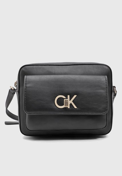 Bolso Manos Libres Negro Calvin Klein