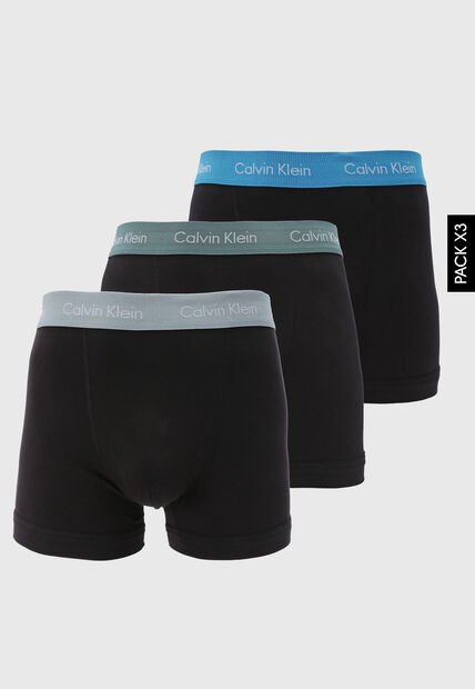 Bóxer x3 Calvin Klein Negro