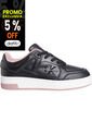 Tenis Negro Basket De Cuero Sintético Calvin Klein de Calvin Klein