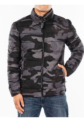 Chaqueta Manga Larga Con Cierre Hombre Negro Calvin Klein Calvin Klein