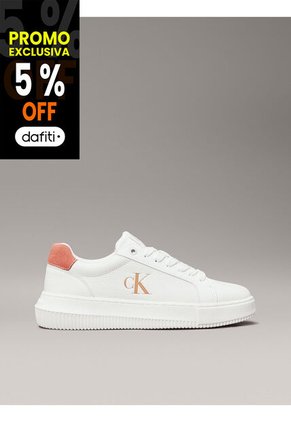 Tenis Blanco Chunky Cupsole Calvin Klein