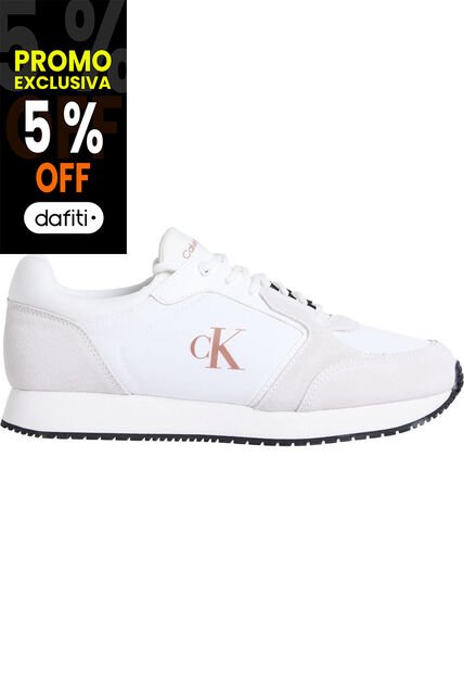 Tenis Blanco Runner Laceup Calvin Klein