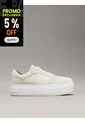 Tenis Blanco De Ante De Plataforma Calvin Klein de Calvin Klein
