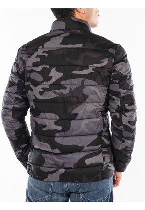 Chaqueta Manga Larga Con Cierre Hombre Negro Calvin Klein