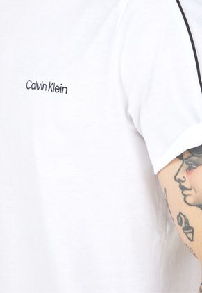 Camiseta Blanco-Negro Calvin Klein