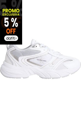 Tenis Multicolor Retro De Malla Calvin Klein Calvin Klein