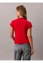 Camiseta Roja Slim Con Logo Cocktail Calvin Klein de Calvin Klein