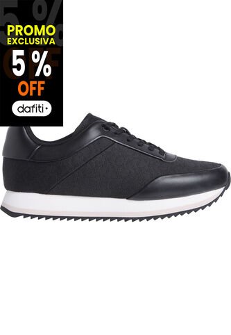 Tenis Negro Bajos Runner Para Mujer Calvin Klein Calvin Klein