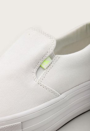 Tenis Lifestyle Blanco-Amarillo Neón Calvin Klein Jeans