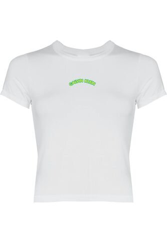 Camiseta Blanca Slim Graphic Calvin Klein Calvin Klein