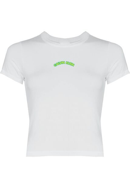 Camiseta Blanca Slim Graphic Calvin Klein