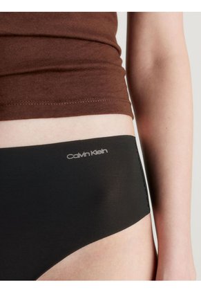 Tanga Negro Invisible De Cintura Alta Calvin Klein