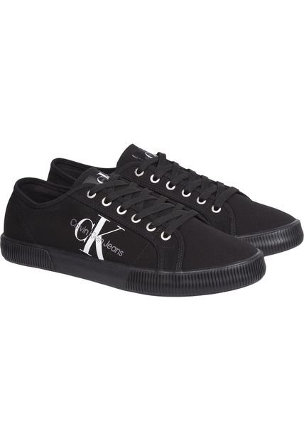 Tenis Negro Essential Vulcanized Calvin Klein