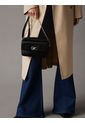 Bolso Negro Cruzado Con Monograma Calvin Klein de Calvin Klein