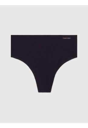 Tanga Negro Invisible De Cintura Alta Calvin Klein