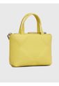 Bolso Amarillo Tote Pequeño Acolchado Cruzado Calvin Klein de Calvin Klein