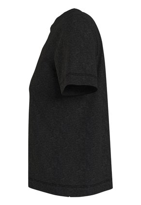 Camiseta Negra Shrunken Institutional Calvin Klein