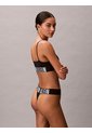 Tanga Negra De Corte Alto - Intense Power Microfiber Cooling Calvin Klein de Calvin Klein