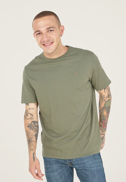 Camiseta Verde Oliva Calvin Klein