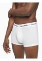 3 Pack De Boxer Blancos En Algodón Low Rise Trunk Calvin Klein de Calvin Klein