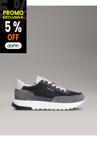 Tenis Negro Con Cordones Repreve Calvin Klein Calvin Klein