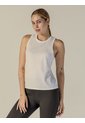 Camiseta Blanca Sin Mangas De Rendimiento Icon Performance Calvin Klein de Calvin Klein