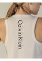 Camiseta Blanca Sin Mangas De Rendimiento Icon Performance Calvin Klein de Calvin Klein