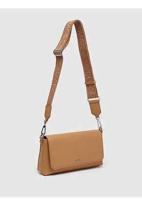 Bolso Beige De Hombro Convertible Calvin Klein