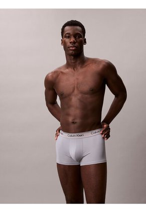 Pack Multicolor De 3 Bóxers De Talle Bajo - Microfibre Stretch Calvin Klein