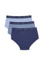 Pack Azul De 3 Calzoncillos Para Niño Calvin Klein de Calvin Klein