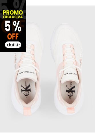 Tenis Blanco Eva Runner Calvin Klein Calvin Klein