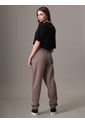 Jogger Gris Con Nano Logo Calvin Klein de Calvin Klein