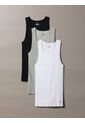 Pack Multicolor De 3 Camisetas De Tirantes - Cotton Classics Calvin Klein de Calvin Klein