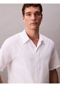 Camisa Blanca Jacquard Con Estampado Calvin Klein de Calvin Klein