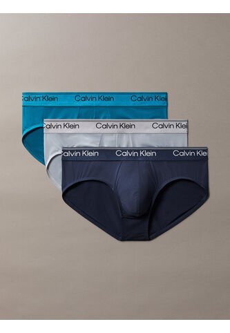 Pack Multicolor De 3 Slips De Cadera - Microfibre Stretch Calvin Klein Calvin Klein