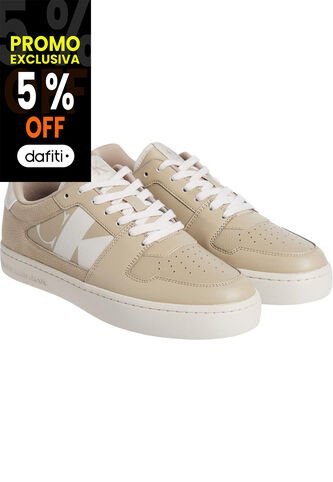 Tenis Beige Classic Calvin Klein Calvin Klein