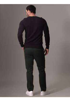 Saco Negro Tejido Structure Micro Pique Calvin Klein