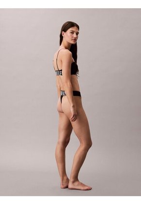 Tanga Negra De Hilo - Intense Power Microfibre Calvin Klein