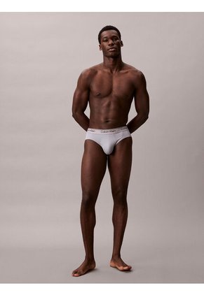 Pack Multicolor De 3 Slips De Cadera - Microfibre Stretch Calvin Klein