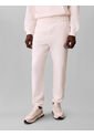 Jogger Blanco Con Gráfico De Algodón Calvin Klein de Calvin Klein