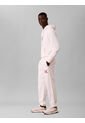 Jogger Blanco Con Gráfico De Algodón Calvin Klein de Calvin Klein