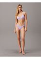 Parte Morado Superior De Bikini - CK Monogram Texture Calvin Klein de Calvin Klein