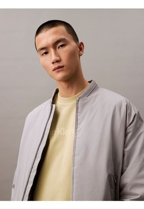 Camiseta Amarilla Regular Con Logotipo Calvin Klein