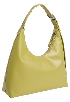 Bolso Verde Hobo Con Mini Logo Grabado Calvin Klein