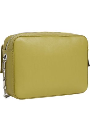 Bolso Verde Cruzado Con Logo Calvin Klein